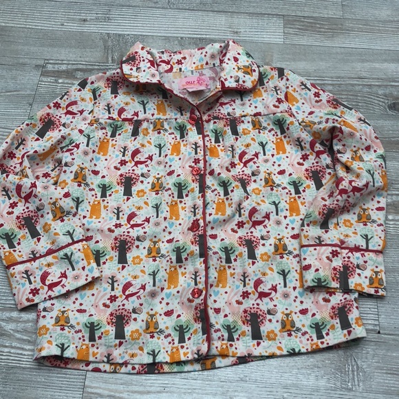 ❤️ Our Generation Fall Friends PJ Set (Top/Bottom) GUC Size 6 - Picture 4 of 7